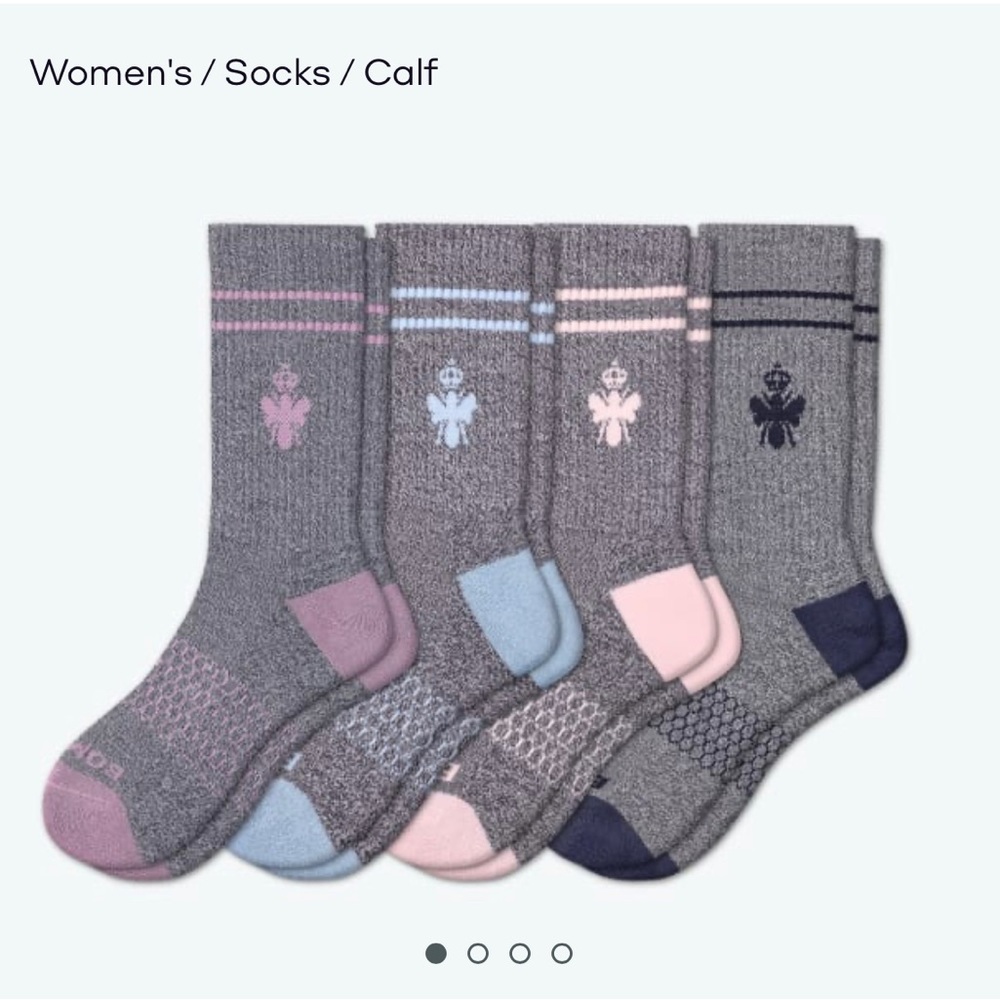 Bombas originals size large women’s socks. Never worn!